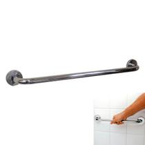 Alça de Apoio Banheiro Inox Barra 50cm Idoso Deficiente Cadeirante Acessibilidade Resistente Box Segurança - Ralos e Toneiras Alça de Apoio Banheiro Inox Barra 50cm Idoso Deficiente Cadeirante Acessibilidade Resistente Box Segurança - Ralos e Toneiras