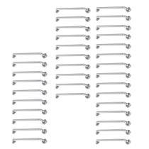 Alça de Apoio Barra 80cm Kit 35 Unidades Acessibilidade Idoso Gestante Cadeirante Deficiente Segurança Banheiro Box Quarto Corredor Resistente
