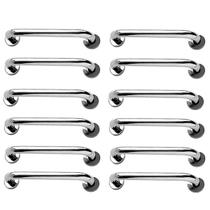 Alça de Apoio Barra Inox 30cm Kit 12 Unidades Acessibilidade Idoso Cadeirante Deficiente Banheiro Box Corrimao Suporte Segurança Alça de Apoio Barra Inox 30cm Kit 12 Unidades Acessibilidade Idoso Cadeirante Deficiente Banheiro Box Corrimao Suporte Segurança
