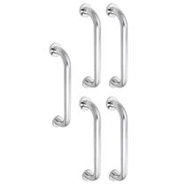 Alça de Apoio Barra Inox 30cm Kit 5 Unidades Cadeirante Idoso Acessibilidade Banheiro Box Corrimao Segurança Suporte Alça de Apoio Barra Inox 30cm Kit 5 Unidades Cadeirante Idoso Acessibilidade Banheiro Box Corrimao Segurança Suporte