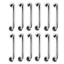 Alça de Apoio Inox 30cm Barra Kit 12 Unidades Idoso Acessibilidade Banheiro Box Segurança Cadeirante Suporte Anti Queda Alça de Apoio Inox 30cm Barra Kit 12 Unidades Idoso Acessibilidade Banheiro Box Segurança Cadeirante Suporte Anti Queda