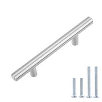 Alça de armário Amazon Basics Euro Bar 13,7 cm (pacote com 25)