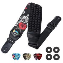 Alça de baixo para guitarra LEKATO 3D Sponge Filling Neoprene