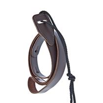 Alça de bandolim D'Addario Accessories em couro em estilo berço Alça de bandolim D'Addario Accessories em couro em estilo berço
