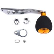 Alça de bobina de pesca Tbest Alumínio EVA Knob 9 cm dourada