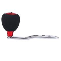 Alça de bobina de pesca Tbest Alumínio EVA Knob 9,4 cm vermelha