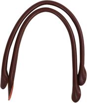 Alça de Bolsa em Couro Marrom 42cm - 100% Couro