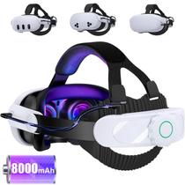 Alça de cabeça de bateria AXYBCOOL para Meta Quest 3S/3/2 com 8000mAh