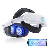 Alça de cabeça de bateria YOGES 10000mAh para Meta Quest 3S e 3 Alça de cabeça de bateria YOGES 10000mAh para Meta Quest 3S e 3