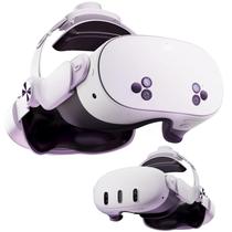 Alça de cabeça DESTEK QH3 sem pressão para Meta Quest 3S/Quest 3