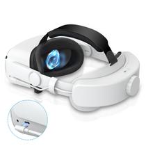 Alça de cabeça VZNEK compatível com Oculus Quest 2 com 6.000 mAh