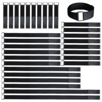 Alça de cabo VIGAER 812182430 com fixação de gancho e laço pacote com 30