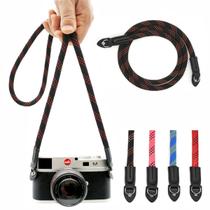 Alça de câmera Eorefo Vintage Nylon Climbing Rope 100cm