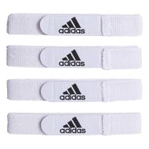 Alça de caneleira de futebol Adidas White One Size