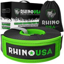 Alça de Carga Rhino USA - 3cm x 9m - Webbing PolyBlend Preta