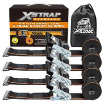Alça de carga XSTRAP STANDARD, pacote com 4, 5 m x 5 cm, 2.000 kg, amarração