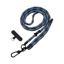 Alça De Celular Ajustável De 150cm Para Uso Externo Com Cordão Anti-perda E Patch