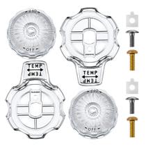 Alça de controle de volume do chuveiro Dreyoo 2 Set MXT11 em acrílico transparente Alça de controle de volume do chuveiro Dreyoo 2 Set MXT11 em acrílico transparente