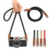 Alça de corda de câmera Eorefo de 100 cm de algodão macio para espelho/DSLR