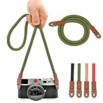 Alça de corda de câmera Eorefo de 100 cm de algodão macio para espelho/DSLR