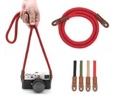 Alça de corda de câmera Eorefo de 100 cm de algodão macio para espelho/DSLR