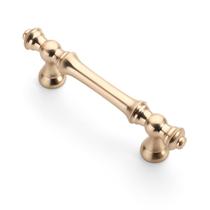 Alça de gabinete Asidrama, pacote com 20, 7,6 cm, latão escovado