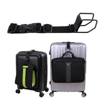 Alça de gancho de bagagem Vigorport J Hook para adicionar uma bolsa preta Alça de gancho de bagagem Vigorport J Hook para adicionar uma bolsa preta
