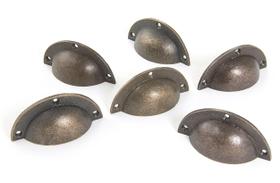 Alça de gaveta Pull Dritz Home 47075A Metal Half Moon Bronze