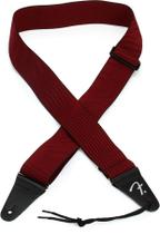 Alça de guitarra Fender WeighLess Tweed Red com 5 cm de largura