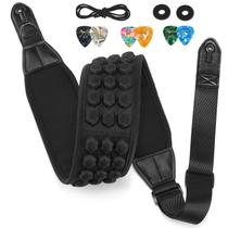 Alça de guitarra POGOLAB com 3,5 cm de largura, almofadas de neoprene Alça de guitarra POGOLAB com 3,5 cm de largura, almofadas de neoprene
