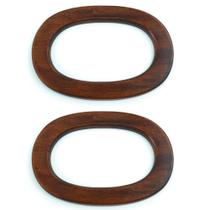 Alça de Madeira Oval - 16,5cm