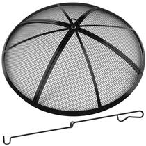 Alça de malha de aço inoxidável Fire Pit Screen RGJ 24" Alça de malha de aço inoxidável Fire Pit Screen RGJ 24"