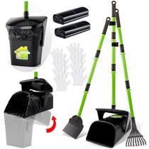 Alça de metal ajustável Pooper Scooper LANNEY com 38 cm de comprimento