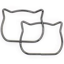 Alça de Metal Gatinho 8,5 x 11cm - Círculo Alça de Metal Gatinho 8,5 x 11cm - Círculo
