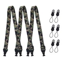 Alça de ombro ajustável Gowjaw, pacote com 3 camuflagens de nylon