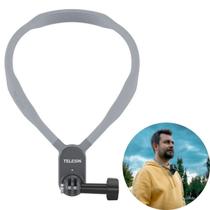 Alça de Pescoço com Suporte GoPro e Câmeras Similares - Telesin