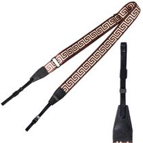 Alça de pescoço para câmera Coiro com design padrão de nylon