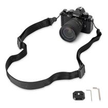 Alça de pescoço para câmera JJC QRS-D1 para câmeras DSLR (preta) Alça de pescoço para câmera JJC QRS-D1 para câmeras DSLR (preta)