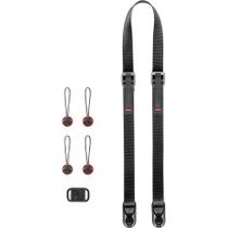 Alça de pescoço Peak Design Leash L-BL-3 com sistema de liberação rápida (PRETO)