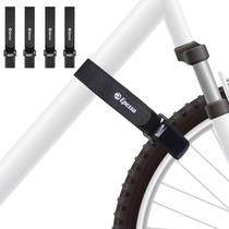 Alça de suporte de bicicleta Epessa Gel Grip ajustável 66 cm, pacote com 4