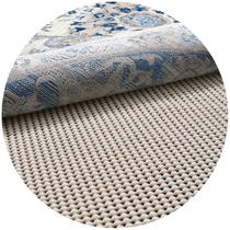 Alça de tapete Veken de 6 pés redonda para pisos de madeira