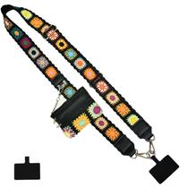 Alça de Telefone com Bolsa e Zíper FOTN Clip And Go C&G17 Roxa