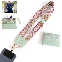 Alça de telefone com carteira Crossbody SCINYMC Clip and Go