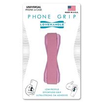 Alça de telefone universal LOVEHANDLE Solid Blush 6,7 x 2,2 x 0,3 cm