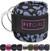 Alça de tornozelo FITGIRL para máquinas de cabo e faixas de resistência Alça de tornozelo FITGIRL para máquinas de cabo e faixas de resistência
