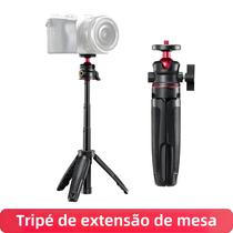 Alça De Tripé De Mesa Extensível, Cabeça Esférica Flexível, Montagem De Parafuso De 14 Polegadas