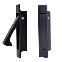 Alça deslizante de bolso Dontay, aço inoxidável 304, preto fosco Alça deslizante de bolso Dontay, aço inoxidável 304, preto fosco