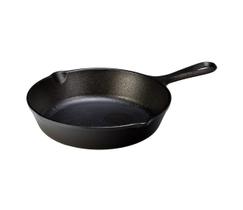 Alça em forma de lágrima pré-temperada de ferro fundido Skillet Lodge de 8 polegadas