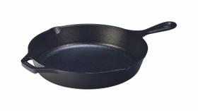 Alça ergonômica pré-temperada de 30 cm de ferro fundido Skillet Lodge