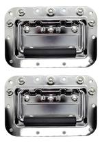 Alça Externa Retrátil Para Case C/ Bandeja Cromada -kit 2un